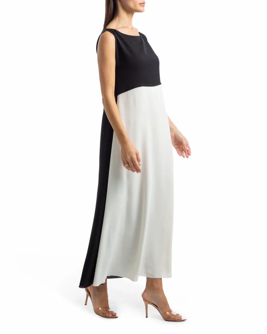 DRESS | WHITE  & BLACK