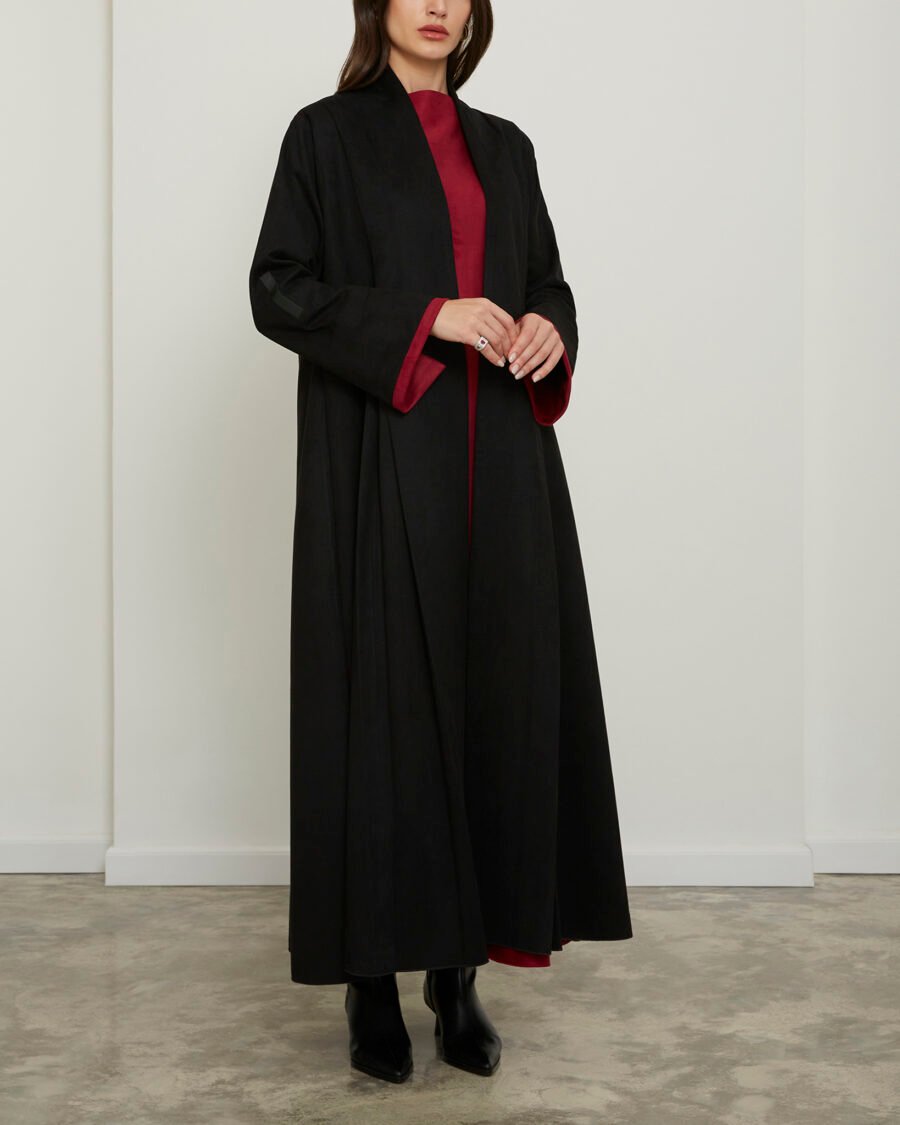 SUEDE IN BLACK & RED - Image 3