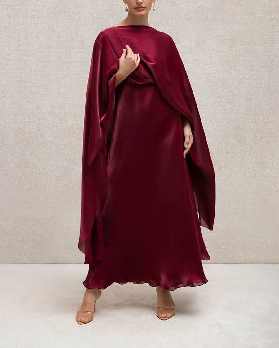 THE QUEEN’S GOWN IN RUBY