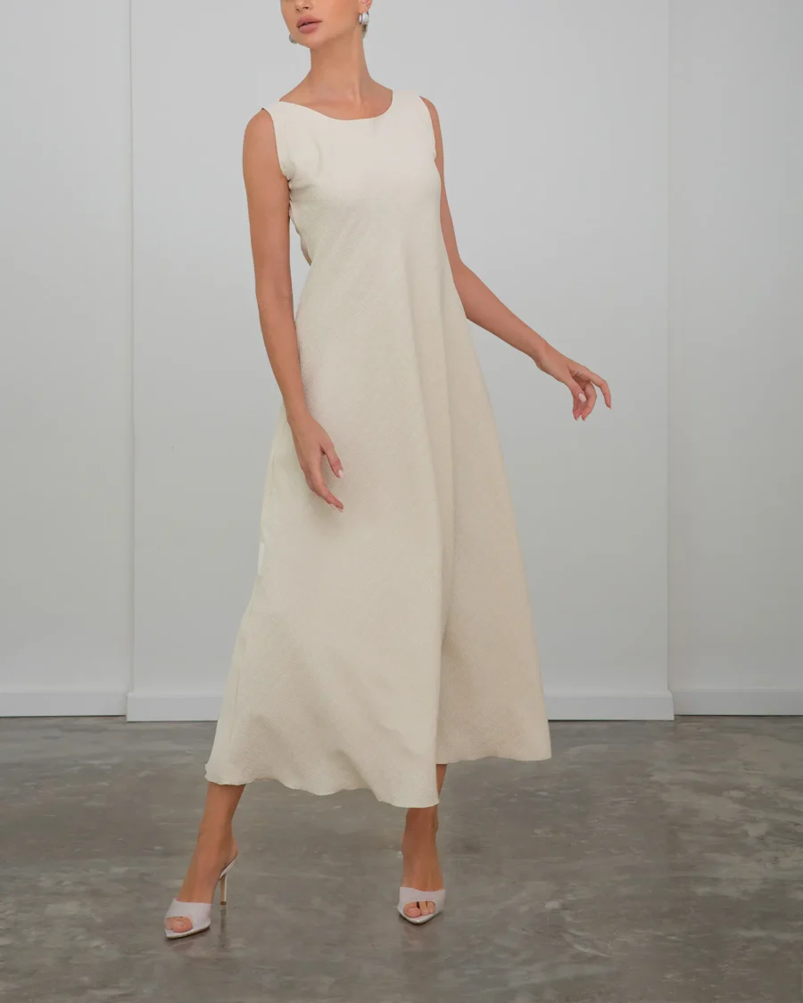 THE MODEST LINES DRESS