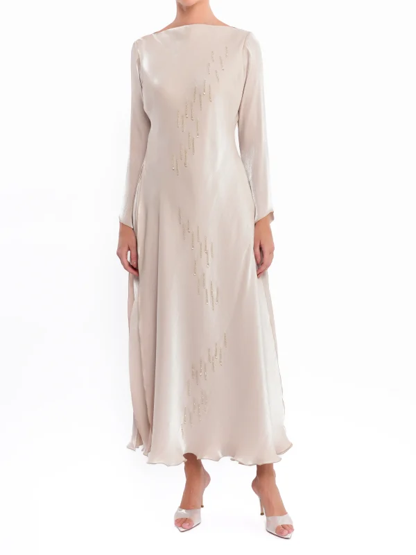 THE LUNAR DRAPE IN BEIGE